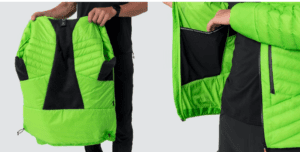 Men's Ortles Hybrid Down Jacket - Pale Frog - immagine 3