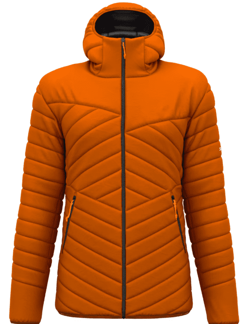 Ortles Men's Orange Down Jacket