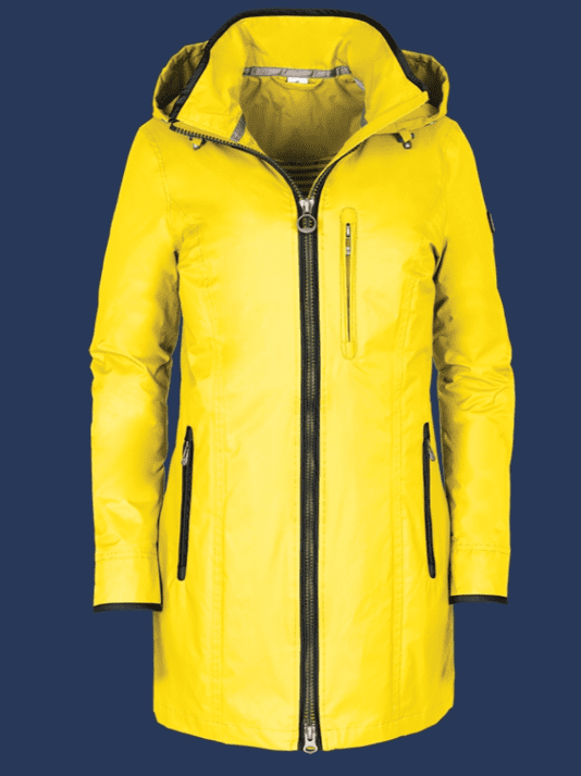 Women's Yellow Functional Fully Lined Jacket