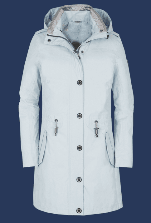 Damen Fallschirmspringer Funktionsjacke mit abnehmbarer Kapuze