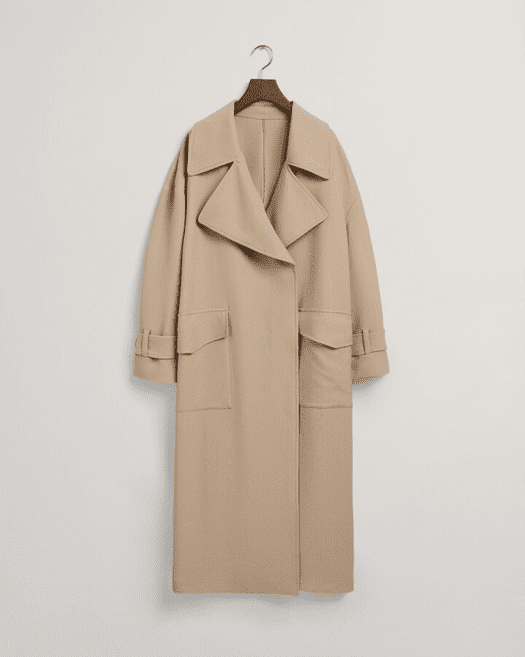Women Oversized Fluid Coat