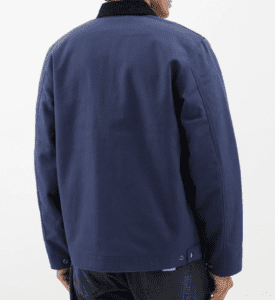 Men’s navy canvas jacket - immagine 3