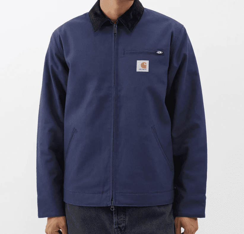 Men’s navy canvas jacket