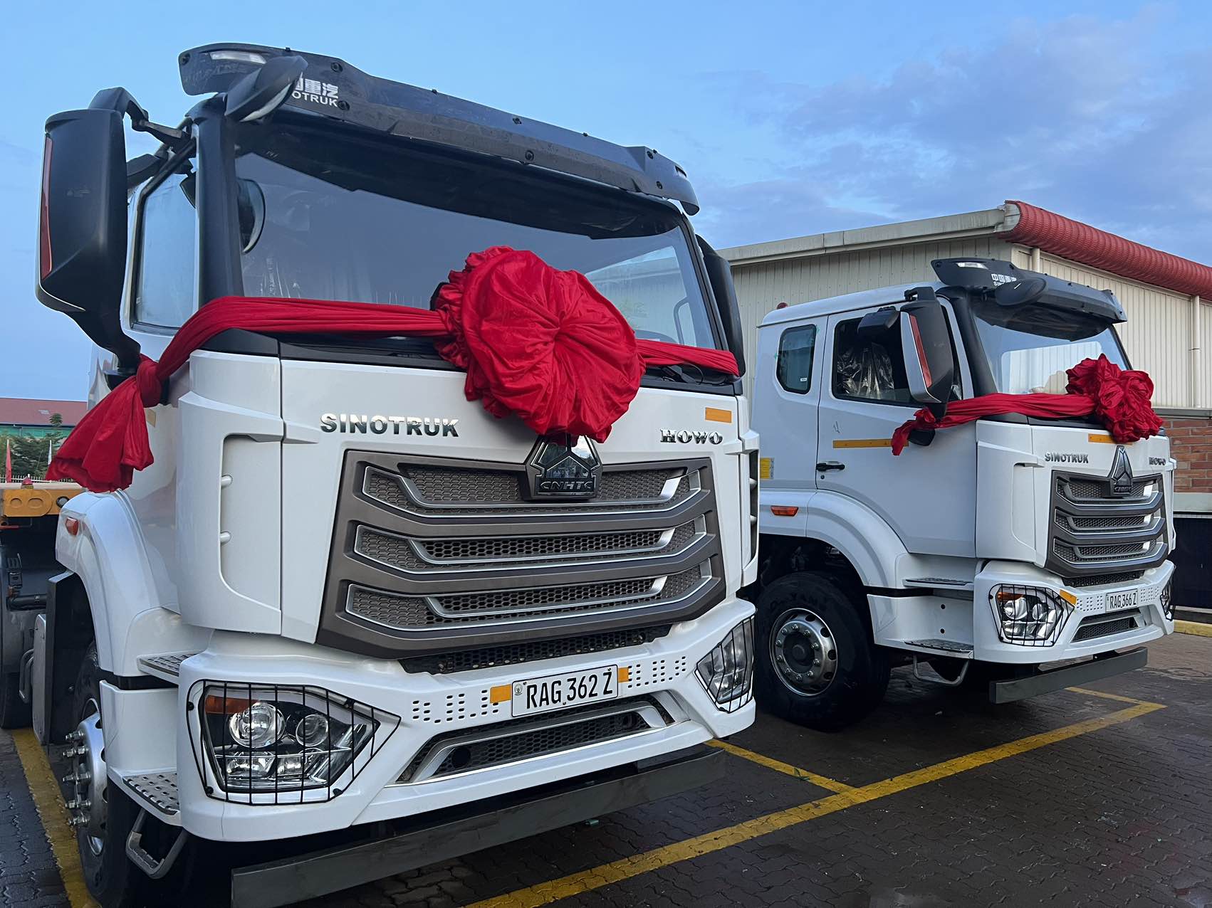 8 Owned Trucks Put Into Use At C&D Rwanda