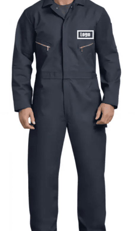 Workwear uniform for men coverall