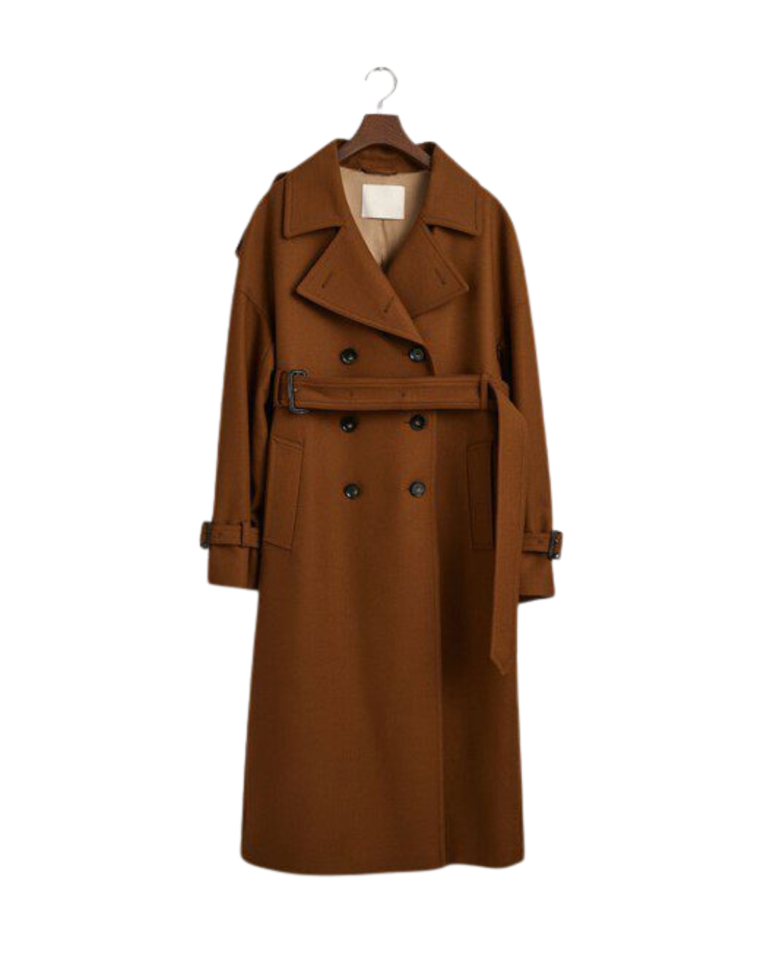 Women's Wool Blend Trench Coat