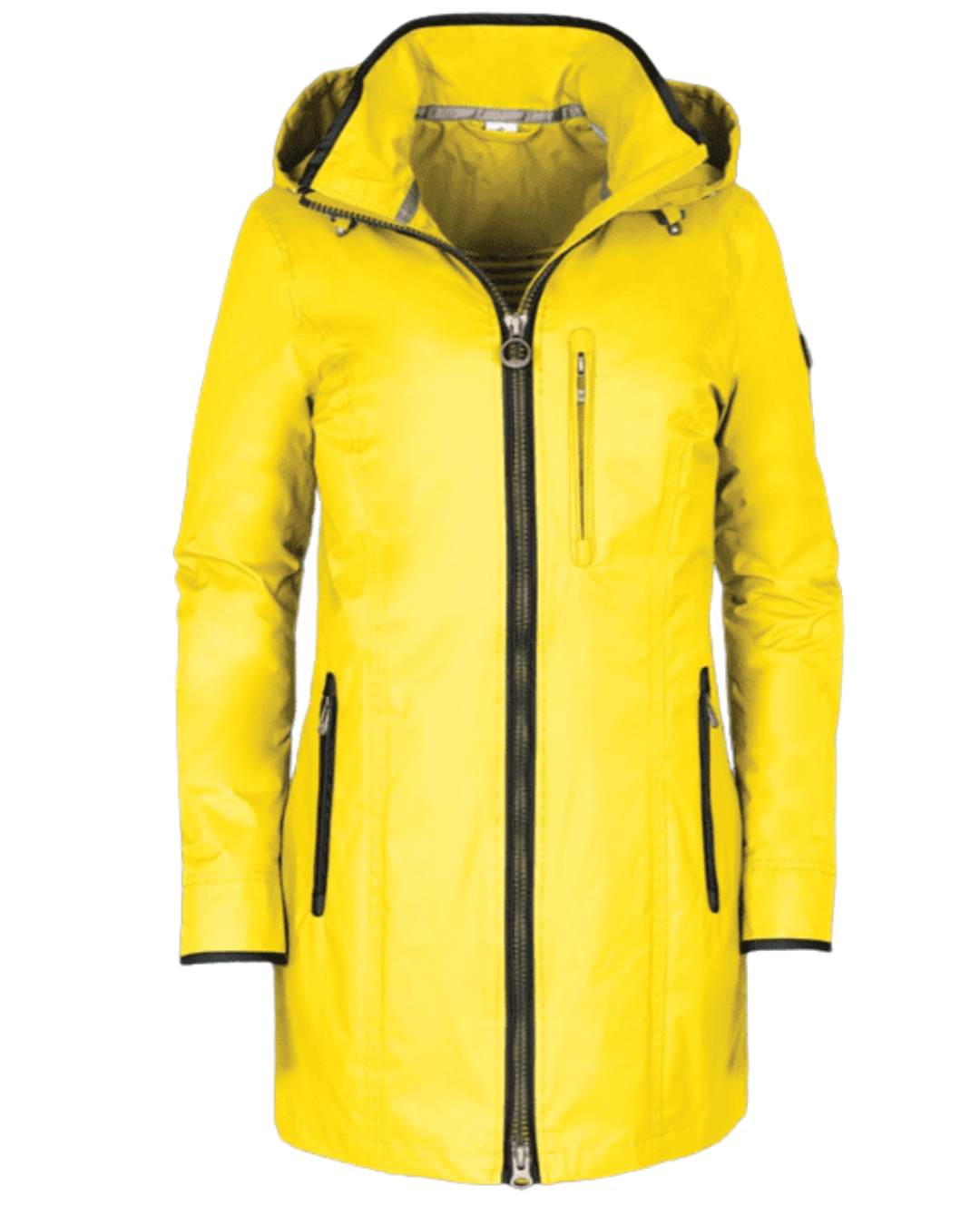 Women's Yellow Functional Fully Lined Jacket