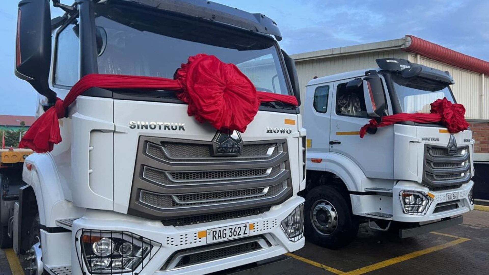 8 Owned Trucks Put Into Use At C&D Rwanda