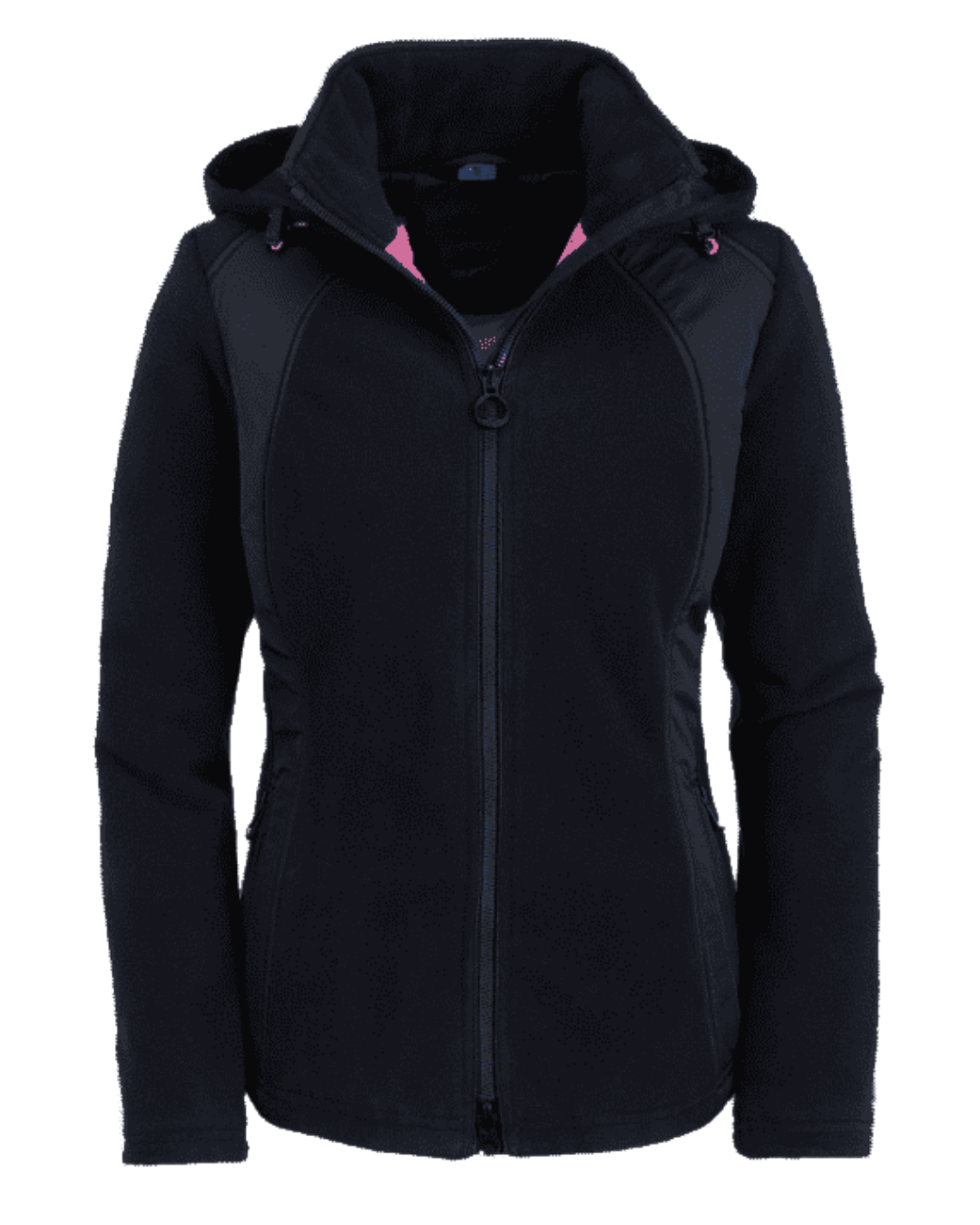 Women's Black Hooded Cardigan