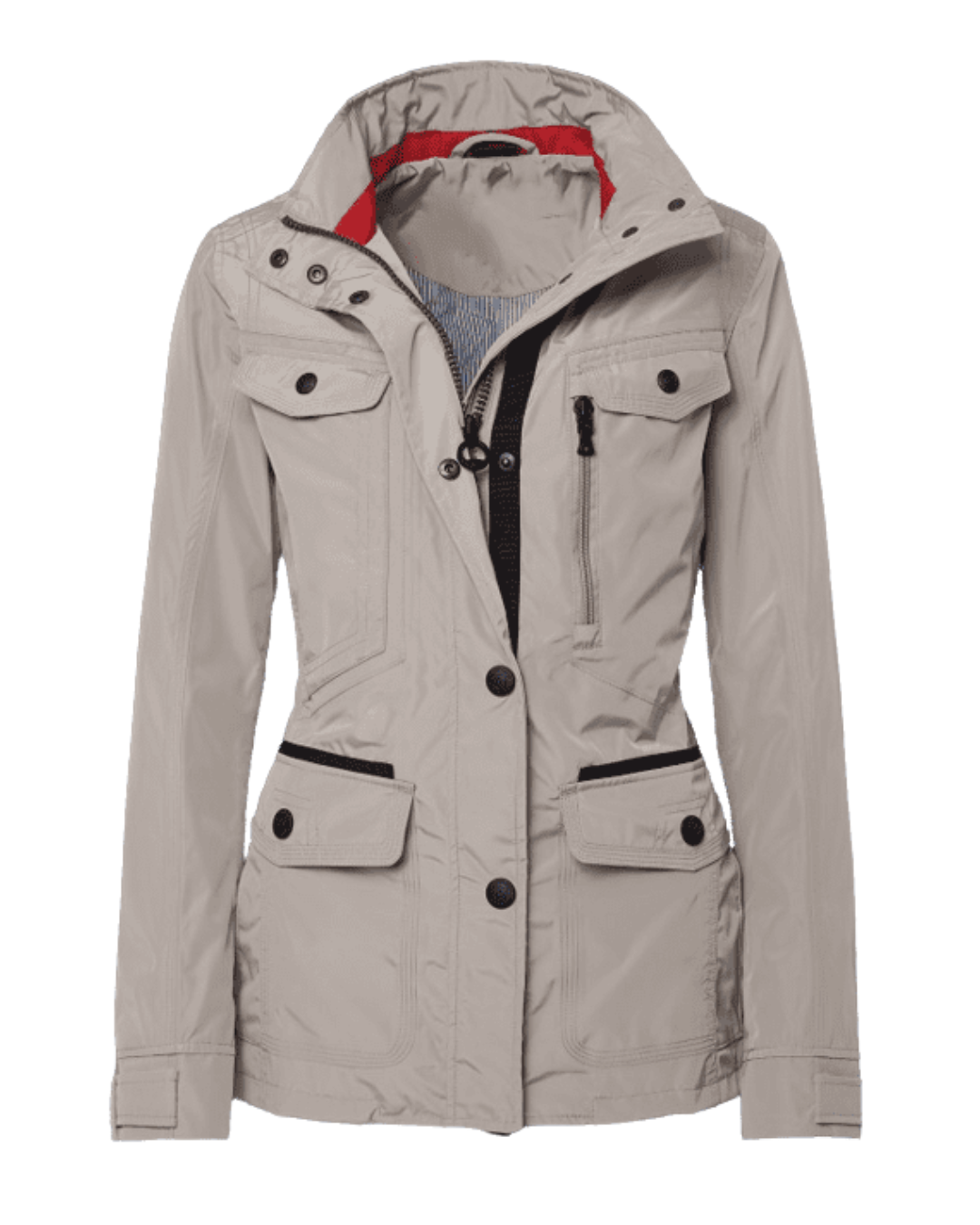 Women’s Chores Khaki Equestrian Drawstring Jacket